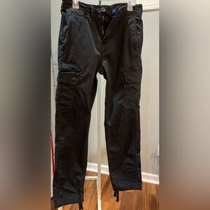 Men's Black Cargo Pants